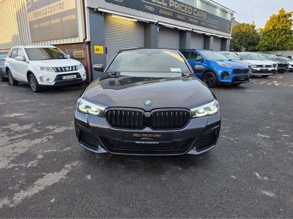 BMW 5-Series Saloon, Petrol Plug-in Hybrid, 2022, Grey