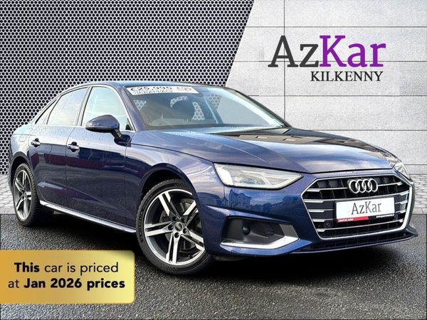 Audi A4 Saloon, Diesel, 2022, Blue