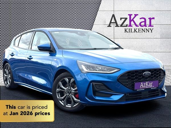 Ford Focus Hatchback, Petrol, 2023, Blue