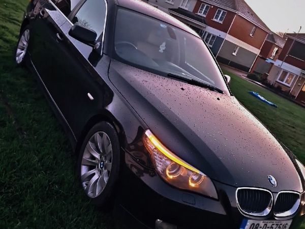 BMW 5-Series Saloon, Diesel, 2008, Black