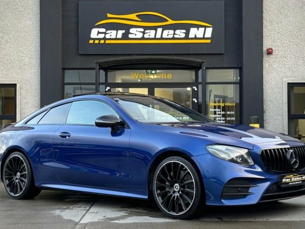 Mercedes-Benz E-Class Coupe, Diesel, 2020, Blue