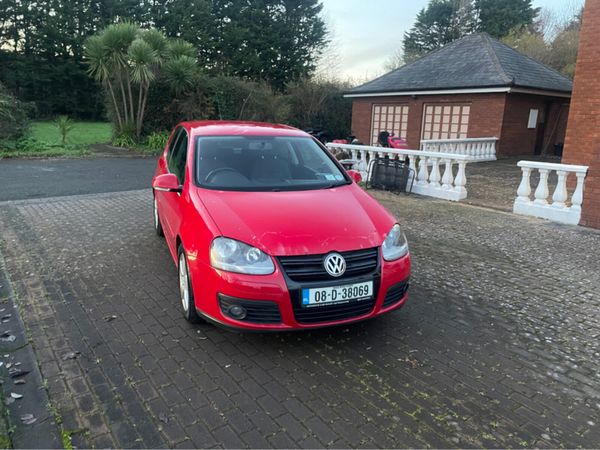 Volkswagen Golf Hatchback, Petrol, 2008, Red
