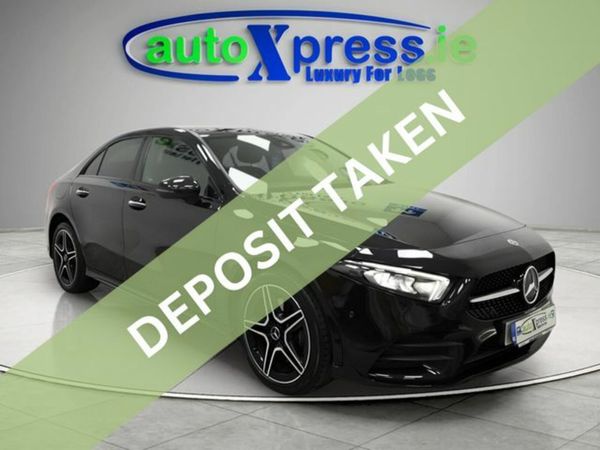 Mercedes-Benz A-Class Saloon, Petrol Plug-in Hybrid, 2022, Black