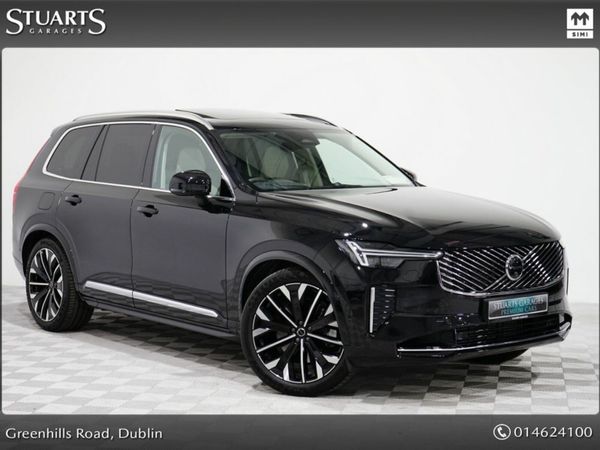 Volvo XC90 Estate, Petrol Plug-in Hybrid, 2025, Black