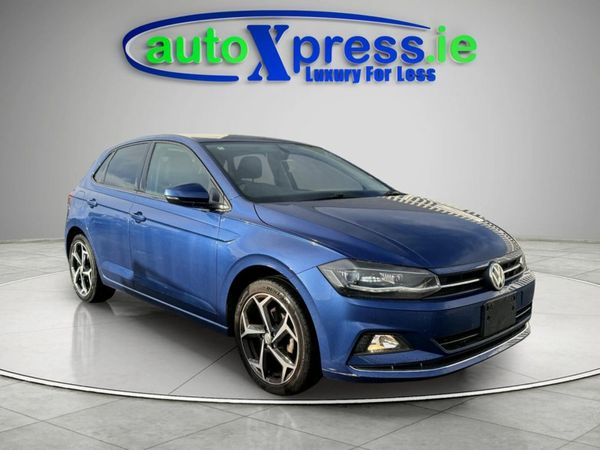Volkswagen Polo Hatchback, Petrol, 2018, Blue