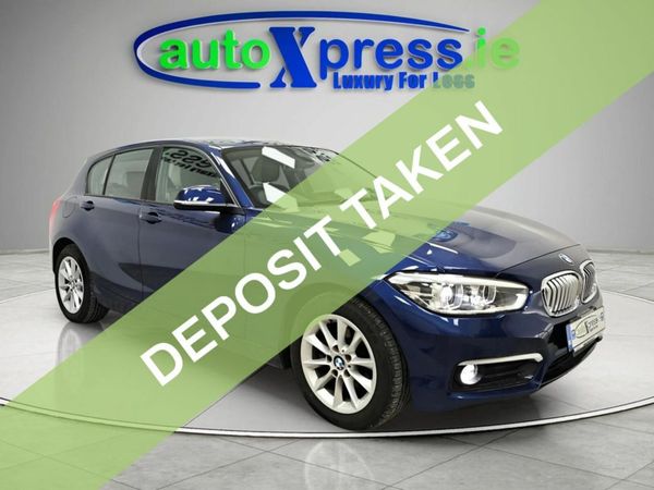 BMW 1-Series Hatchback, Diesel, 2017, Blue