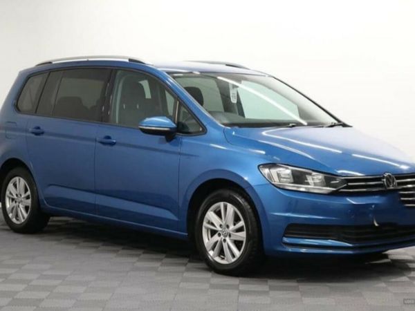 Volkswagen Touran MPV, Diesel, 2020, Blue