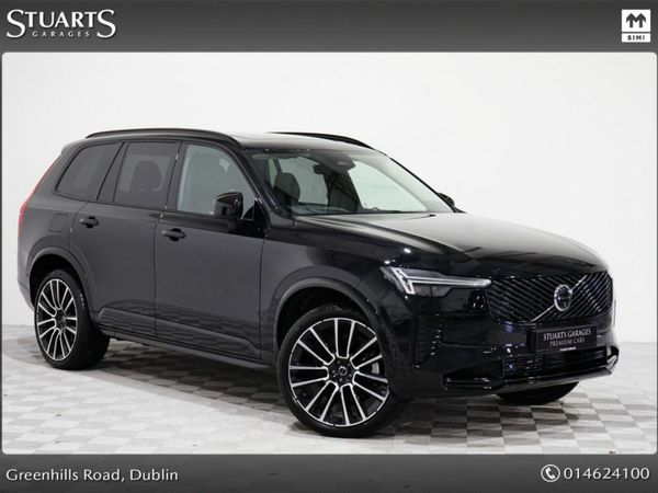 Volvo XC90 Estate, Petrol Plug-in Hybrid, 2025, Black