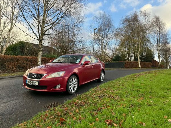 Lexus IS Saloon, Diesel, 2010, Red