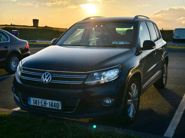 Volkswagen Tiguan SUV, Diesel, 2014, Black