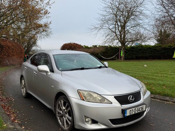 Lexus IS Saloon, Petrol, 2007, Silver
