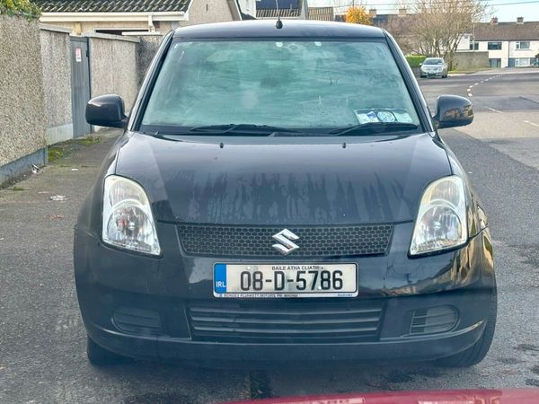 Suzuki Swift Hatchback, Petrol, 2008, Black
