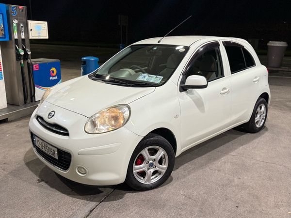 Nissan March Hatchback, Petrol, 2012, White