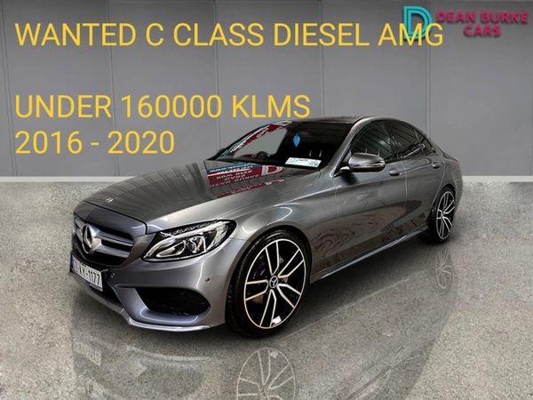 Mercedes-Benz C-Class Saloon, Diesel, 2017, Grey