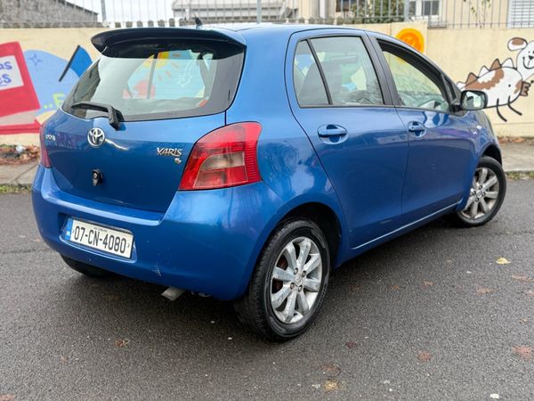Toyota Yaris Hatchback, Diesel, 2007, Blue