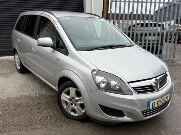 Vauxhall Zafira MPV, Diesel, 2012, Silver