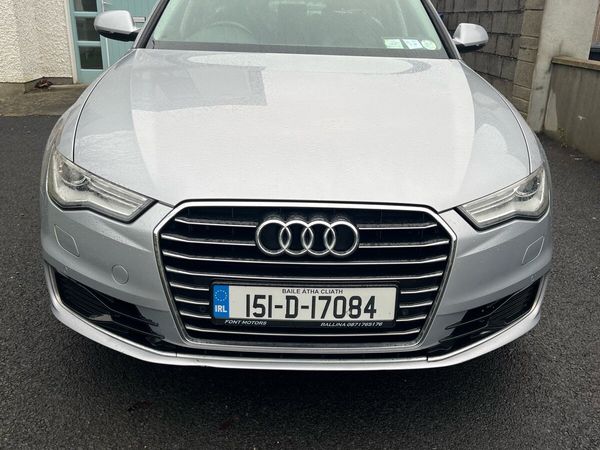 Audi A6 Saloon, Diesel, 2015, Silver