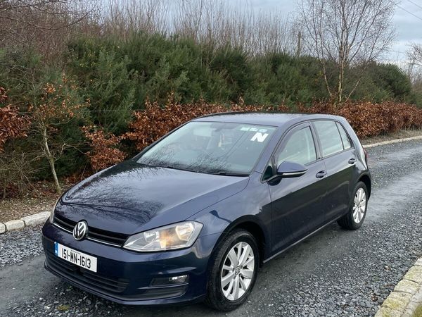Volkswagen Golf Hatchback, Diesel, 2015, Blue