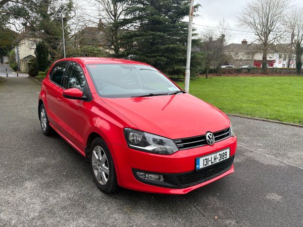 Volkswagen Polo Hatchback, Diesel, 2013, Red