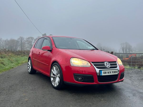 Volkswagen Golf Hatchback, Diesel, 2008, Red