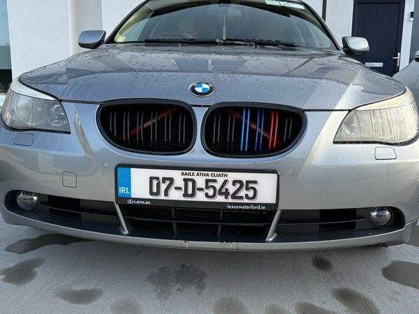 BMW 5-Series Saloon, Petrol, 2007, Grey
