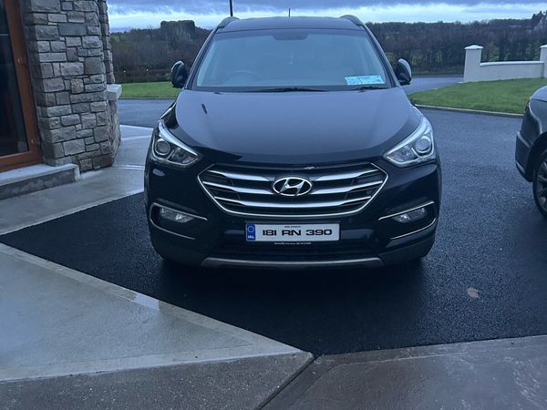 Hyundai Santa Fe SUV, Diesel, 2018, Black