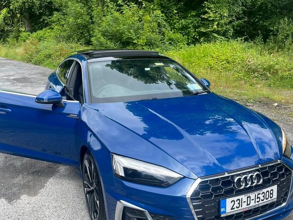 Audi A5 Hatchback, Diesel, 2023, Blue