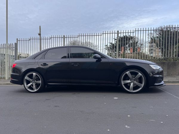 Audi A4 Saloon, Diesel, 2017, Black