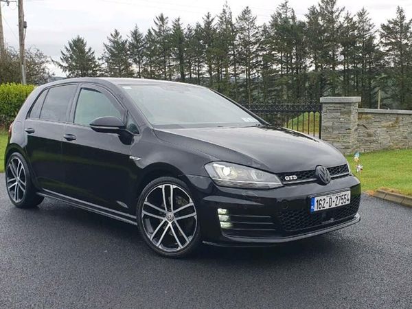 Volkswagen Golf Hatchback, Diesel, 2016, Black