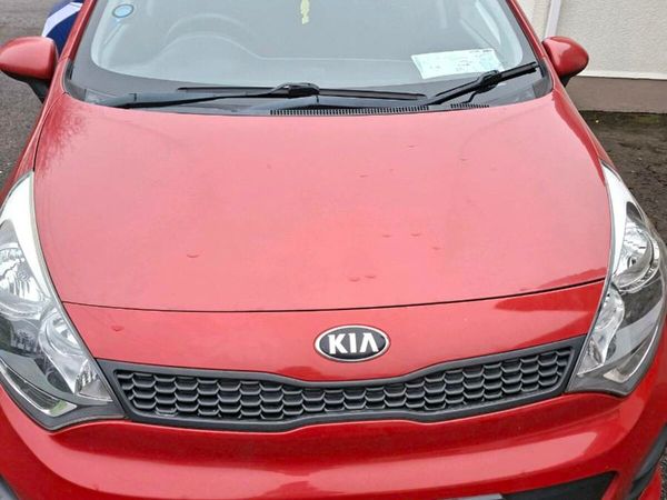 Kia Rio Hatchback, Petrol, 2016, Red