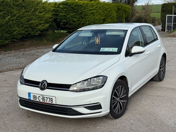Volkswagen Golf Hatchback, Diesel, 2018, White
