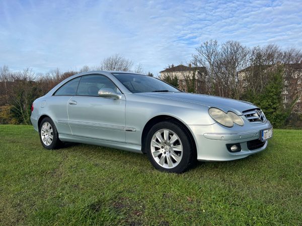 Mercedes-Benz CLK Coupe, Petrol, 2007, Silver