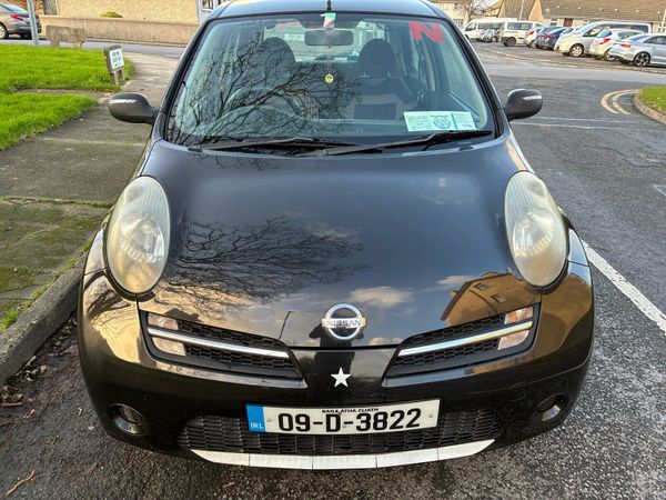 Nissan Micra Hatchback, Petrol, 2009, Black