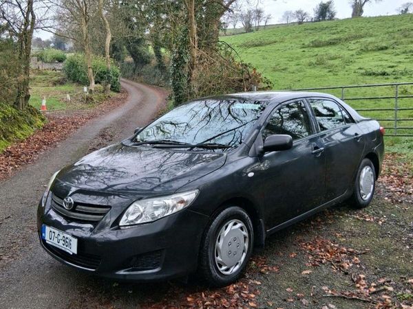 Toyota Corolla Saloon, Petrol, 2007, Black