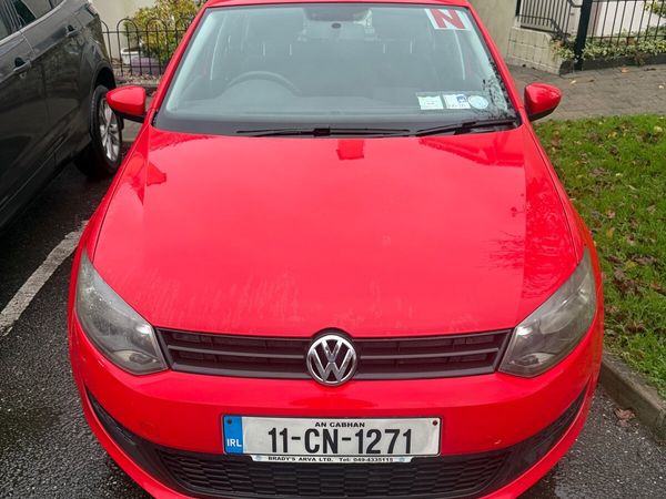 Volkswagen Polo Hatchback, Petrol, 2011, Red