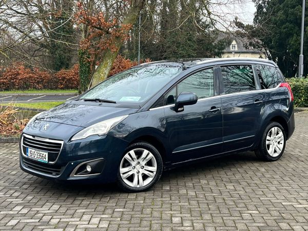 Peugeot 5008 MPV, Diesel, 2015, Blue