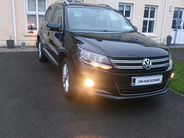 Volkswagen Tiguan SUV, Diesel, 2013, Black