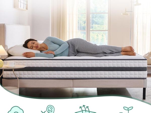 Double Mattress, Hybrid Memory Foam and Spring Mat for sale in Co ...