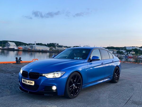 BMW 3-Series Saloon, Diesel, 2016, Blue