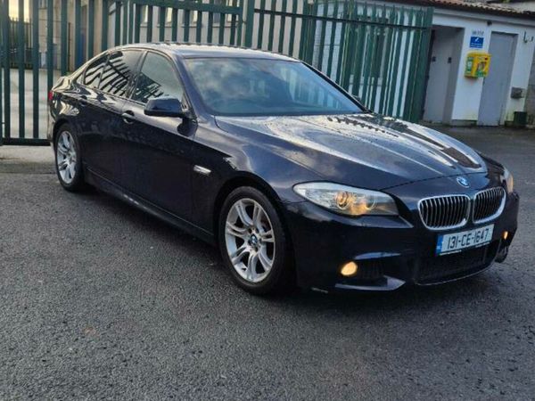 BMW 5-Series Saloon, Diesel, 2013, Blue