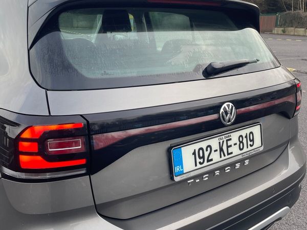 Volkswagen T-Cross Estate/Jeep, Petrol, 2019, Grey