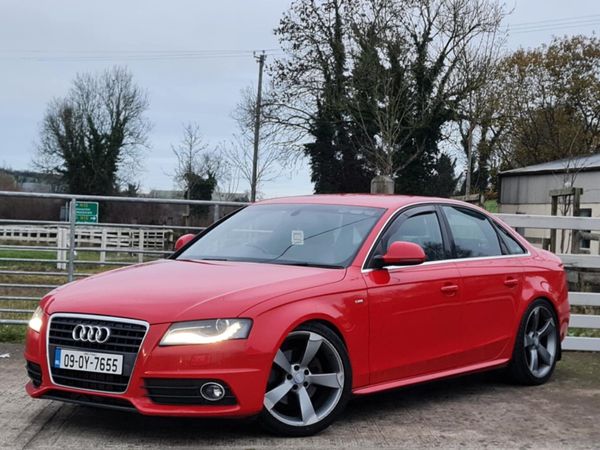 Audi A4 Saloon, Diesel, 2009, Red