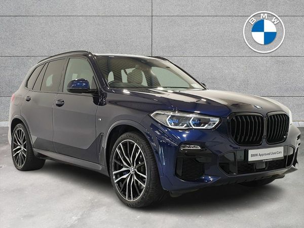 BMW X5 SUV, Petrol Plug-in Hybrid, 2021, Blue