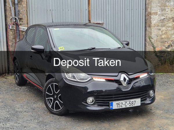 Renault Clio Hatchback, Petrol, 2015, Black