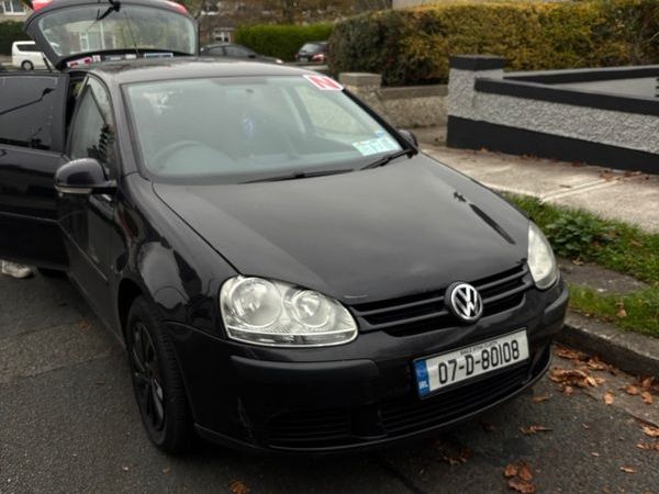 Volkswagen Golf Hatchback, Petrol, 2007, Black