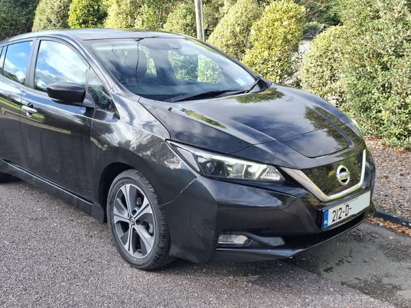 Nissan Leaf Hatchback, Electric, 2021, Black