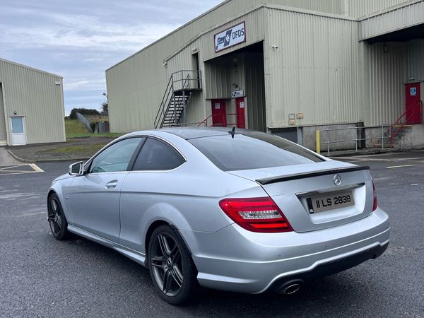 Mercedes-Benz C-Class Coupe, Diesel, 2011, Silver