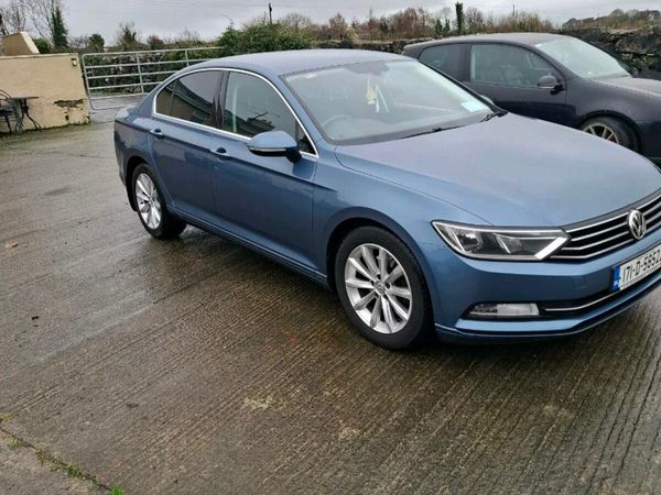 Volkswagen Passat Saloon, Diesel, 2017, Blue