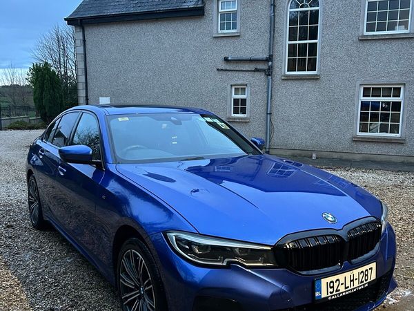 BMW 3-Series Saloon, Petrol Plug-in Hybrid, 2019, Blue