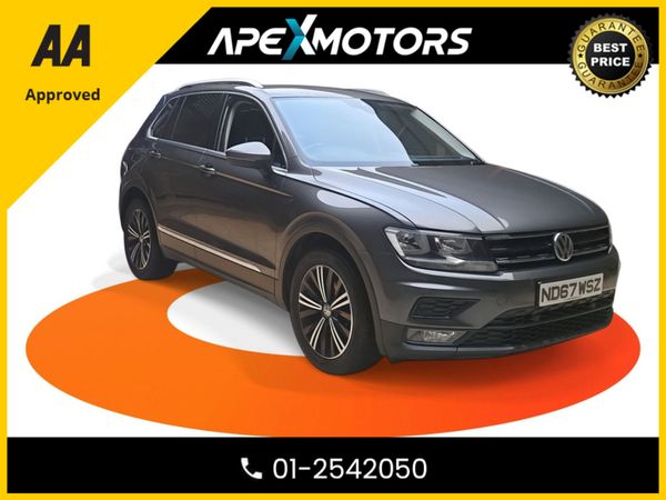 Volkswagen Tiguan SUV, Diesel, 2018, Grey
